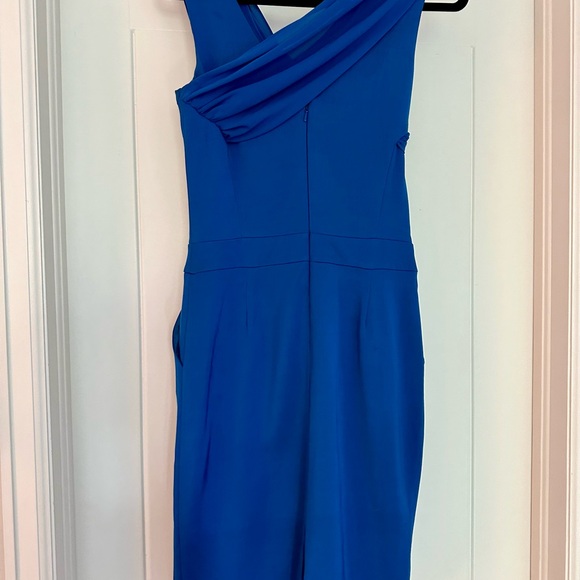 Reiss lined dress. Size 4 royal blue. Worn once. Gorgeous! - Picture 3 of 4